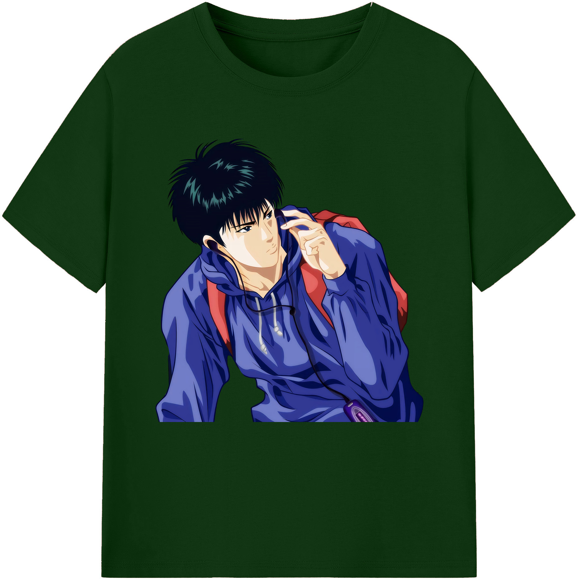 SLAM DUNK／スラムダンク 綿100％半袖Tシャツ（フロントプリント）